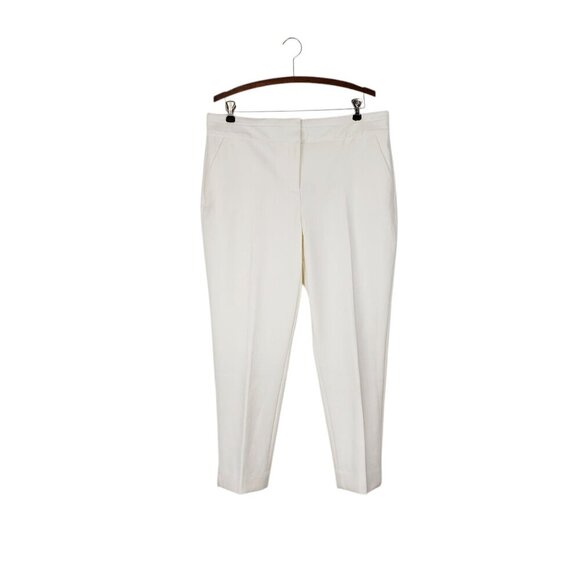 Chico's Pants - Chicos NWT So Slimming Slim Ankle Pant Basic Ecru Sophia Size 2R Womens Size 12